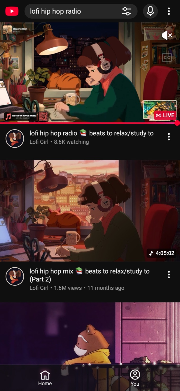 YouTube search in Safari without Shorts